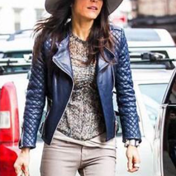 barbara bui leather jacket